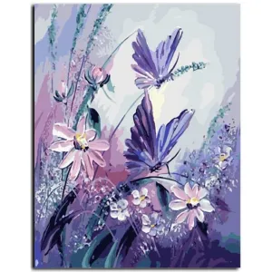 Butterflies - Canvastly DIY Paint By Numbers