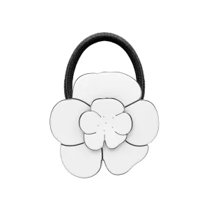 Camellia White Hair Tie