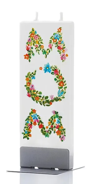 Candle - Flatyz - Mom flowers