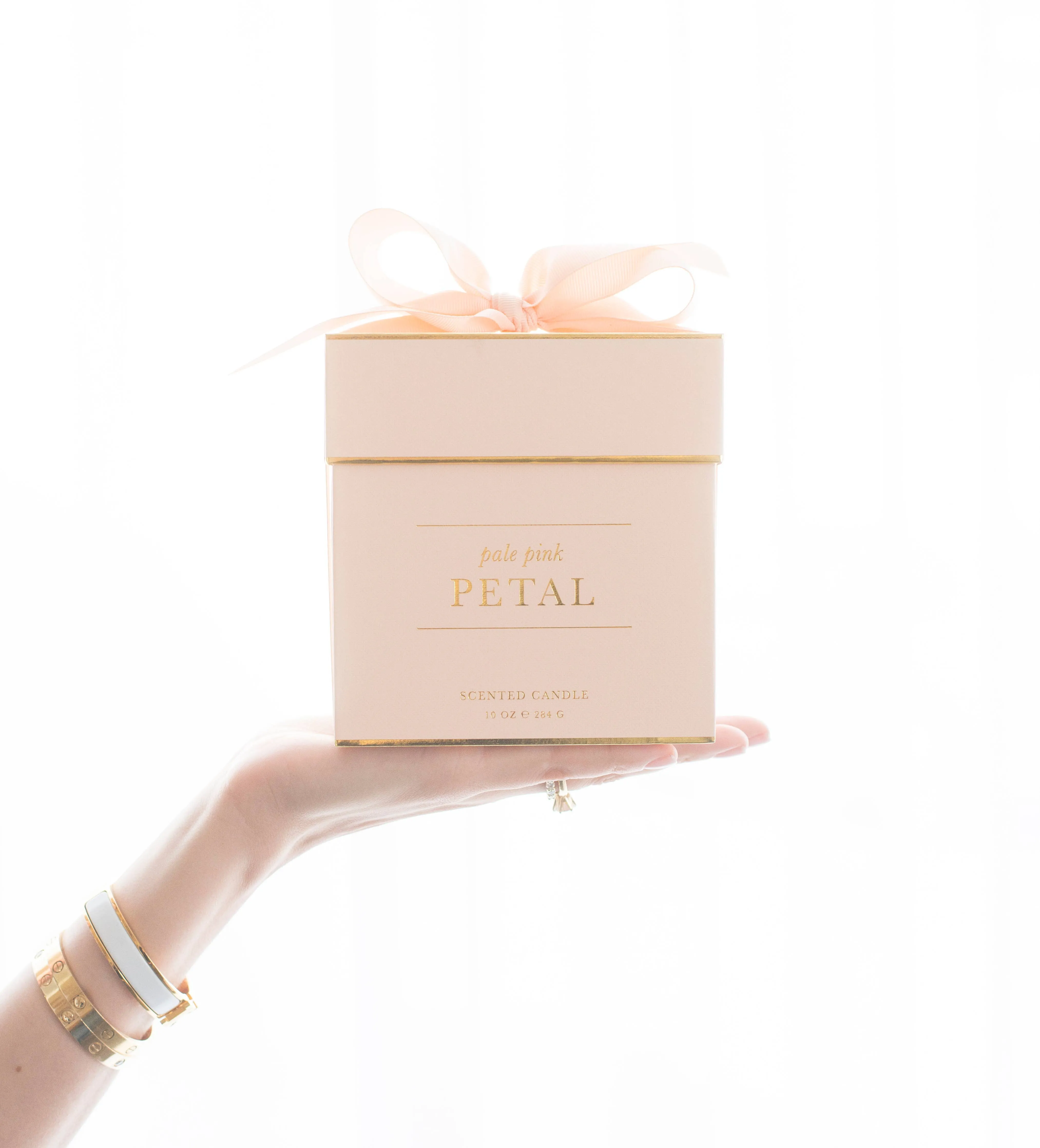 Candle, Pale Pink Petal, Boxed