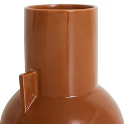 Ceramic Vase Caramel S .