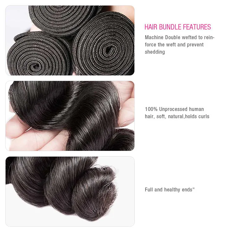 CEXXY Luxury Series Virgin Hair Loose Wave Bundle Deal