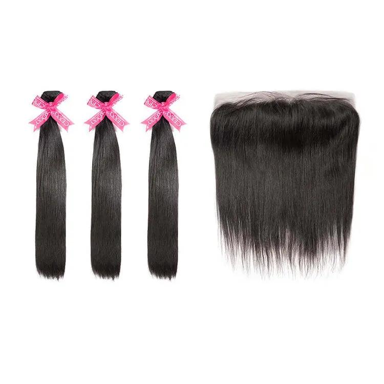 CEXXY Luxury Series Virgin Hair Straight Bundle Deal