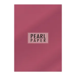 Chloes A4 Luxury Pearl Paper 10 Sheets Azalea