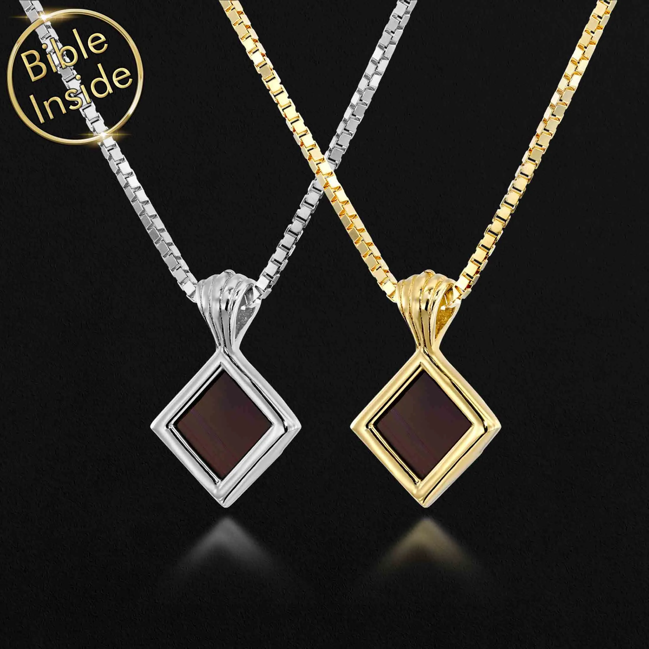 Christian Jewelry for Women with Nano Bible - Essence Pendant