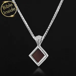 Christian Jewelry for Women with Nano Bible - Essence Pendant