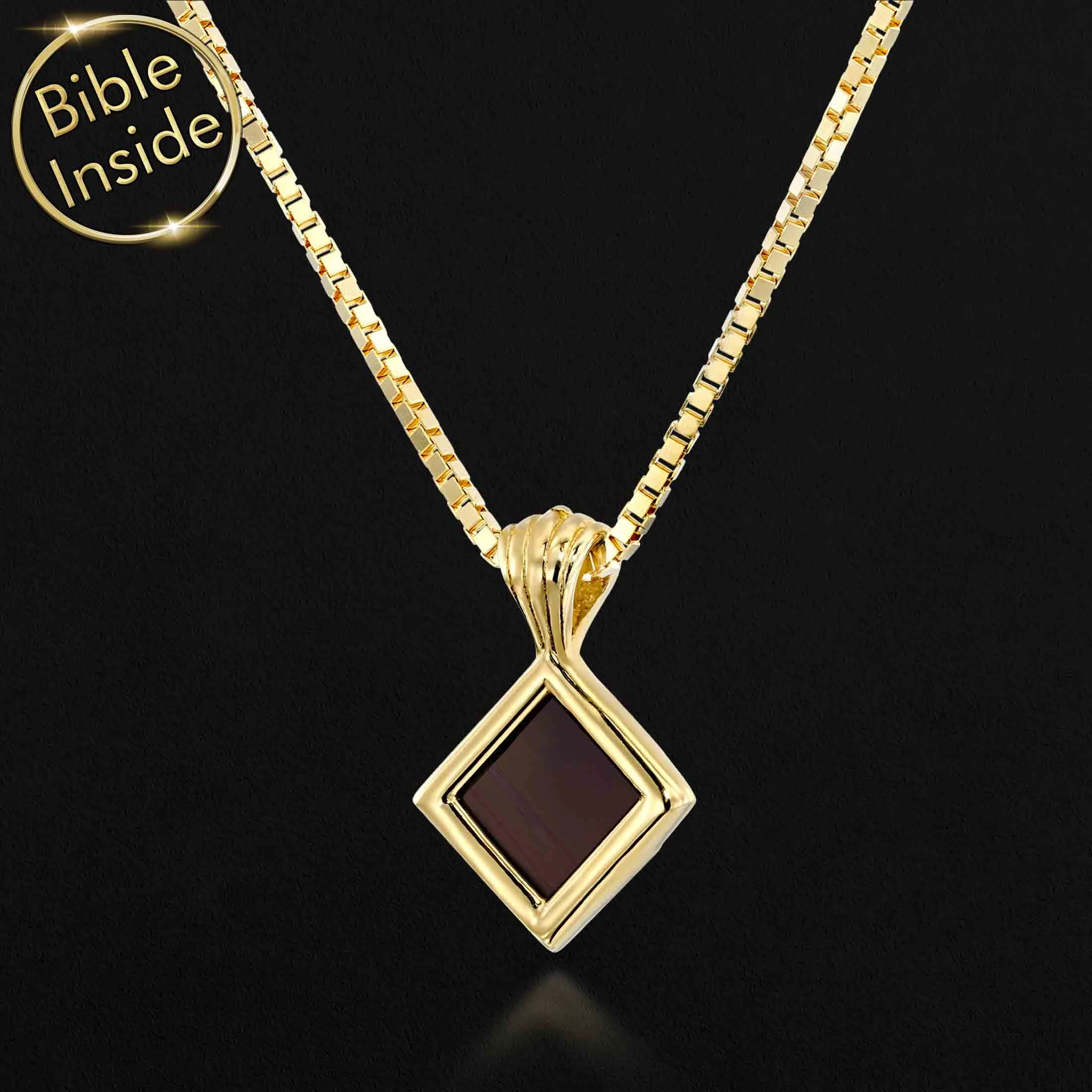 Christian Jewelry for Women with Nano Bible - Essence Pendant