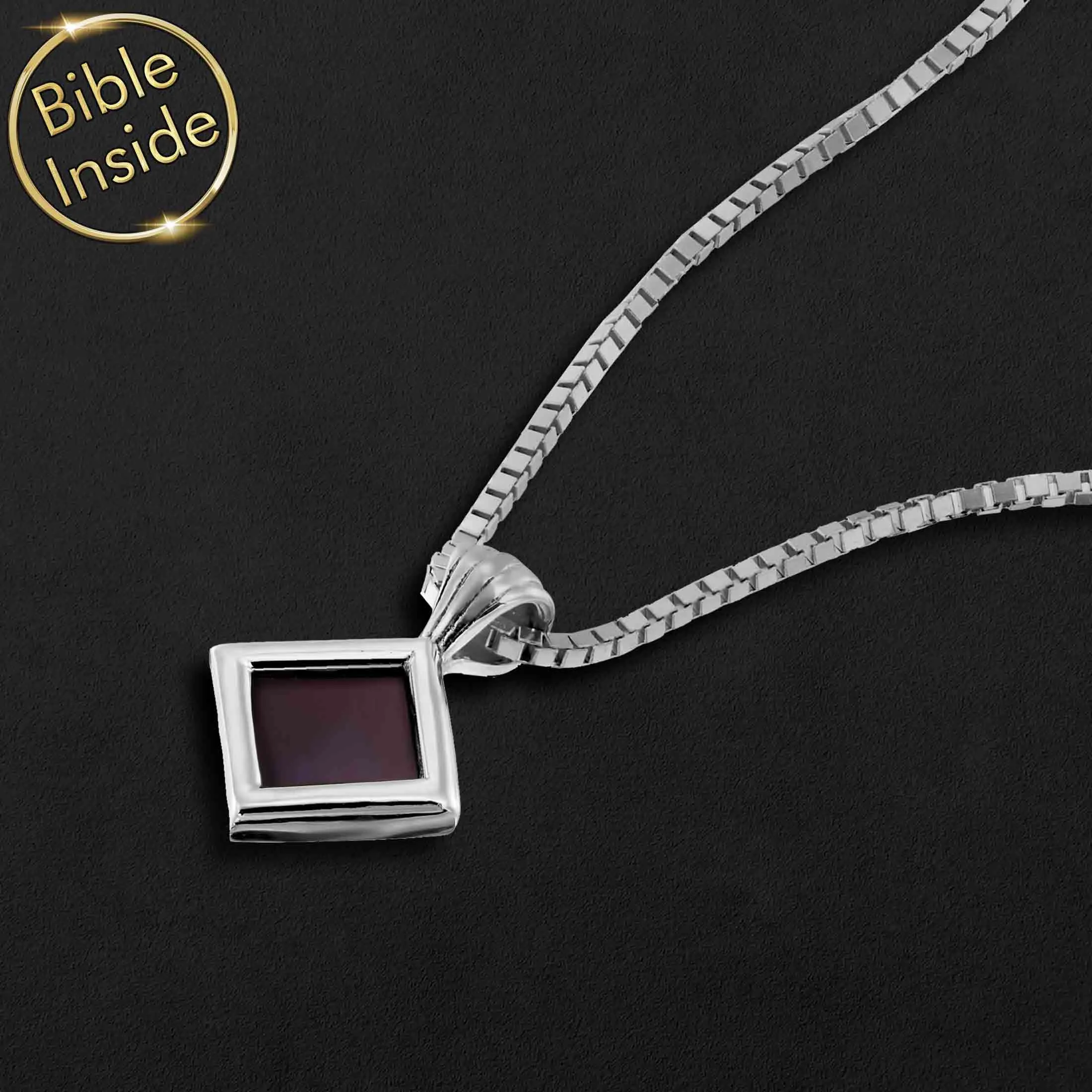 Christian Jewelry for Women with Nano Bible - Essence Pendant