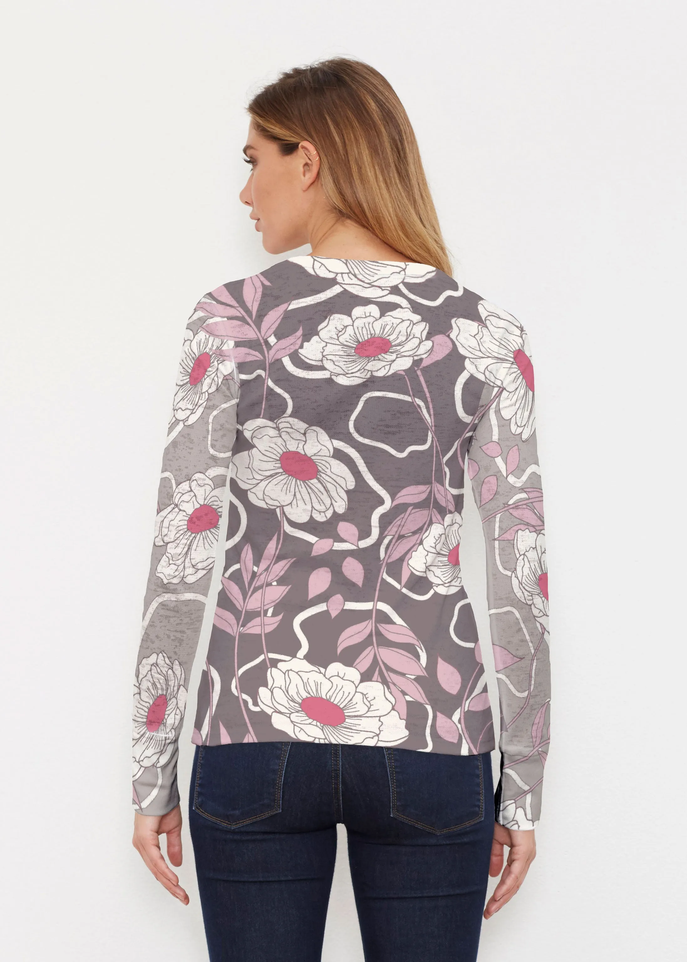 Clarisse (8125) ~ Thermal Long Sleeve Crew Shirt
