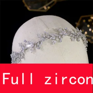 Classic Crystal Wedding Headwear Zirconia Hairband Bridal Hair Accessories