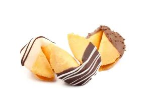 Classic Hand-Dipped Fortune Cookies - 12 pcs