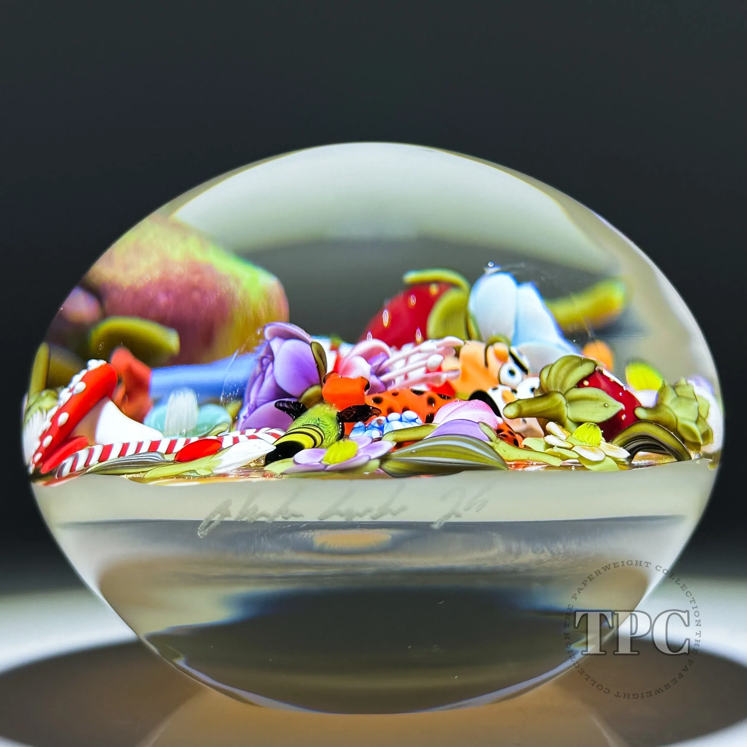 Clinton Smith 2025 Glass Art Paperweight Flamework Where's Waldo? Scramble