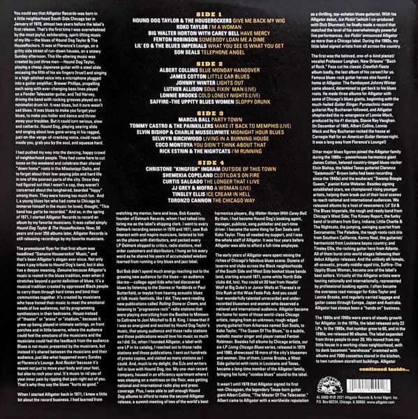 Compilation - Alligator Records—50 Years Of Genuine Houserockin' Music 2xLP Vinyl LP Record