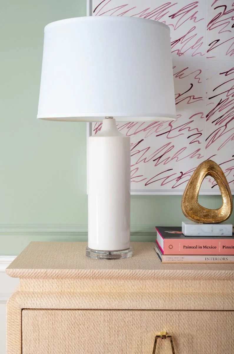 Conniston Lamp Without Shade / White Cloud
