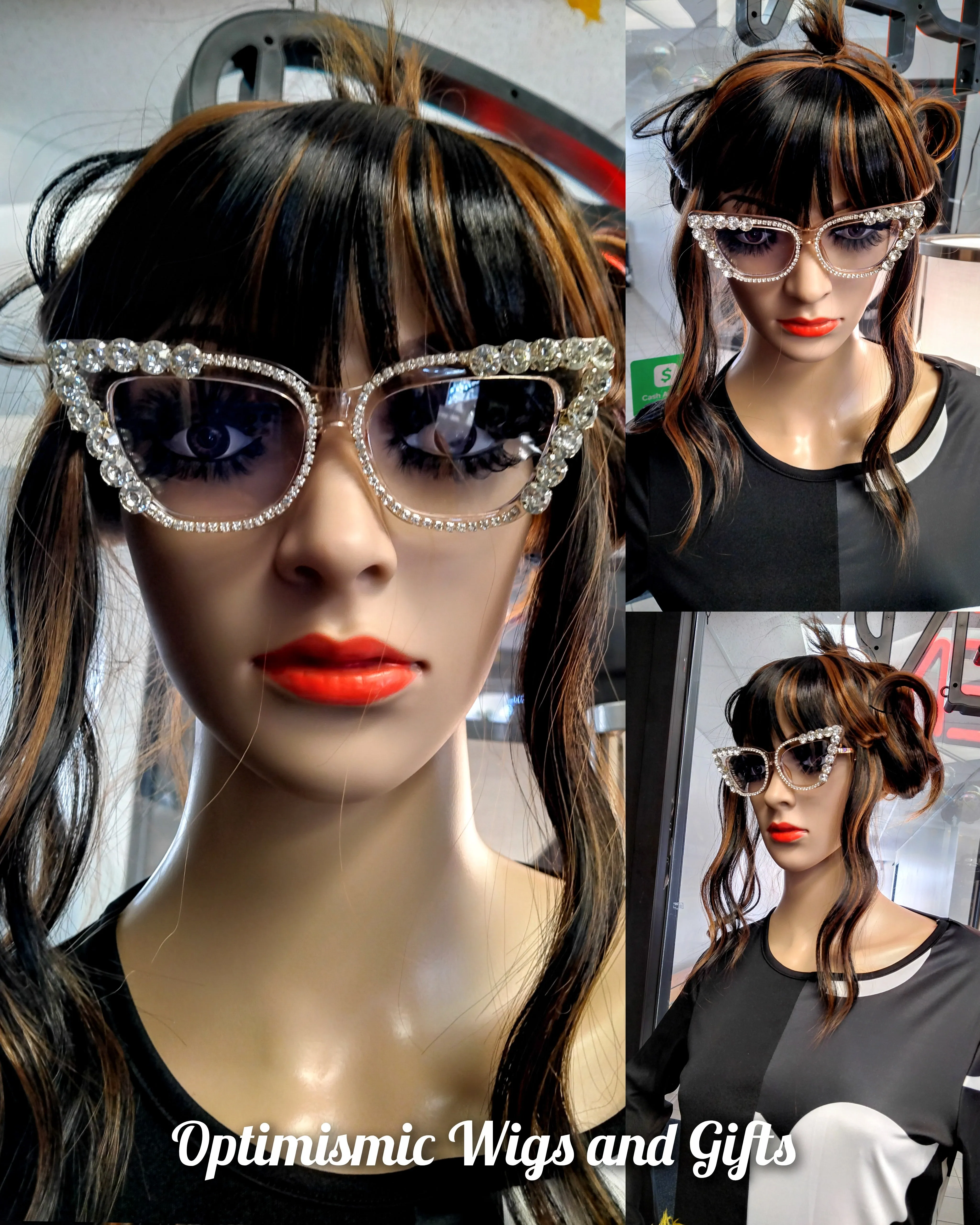 Copper Synthetic Hair Topper $25 Optimismic Wigs and Gifts St Paul