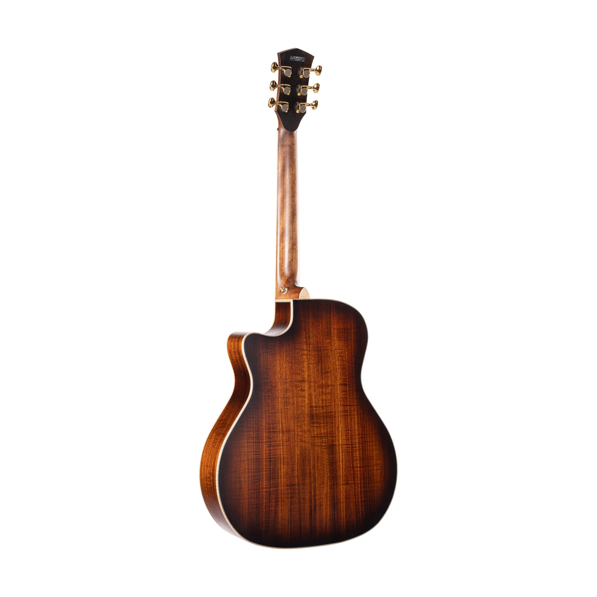 Cort THE-BLACK-TREE Limited Edition Acoustic Guitar w/Case, Light Burst Satin
