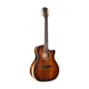 Cort THE-BLACK-TREE Limited Edition Acoustic Guitar w/Case, Light Burst Satin