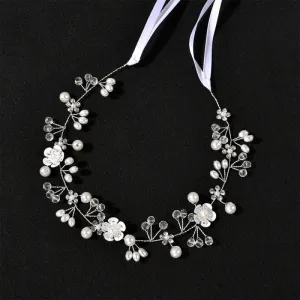 Crystal Pearl Bridal Headband