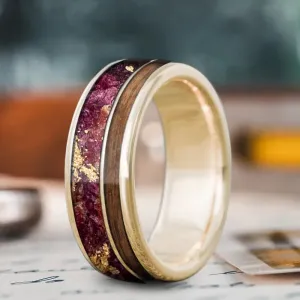 Custom Design - 2-Inlay Offset Ring -3NnVUN3G5JSRt65X7QBXN-a