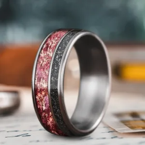 Custom Design - 2-Inlay Offset Ring BuQKmeNELDmfnP3-SDKfbEEt