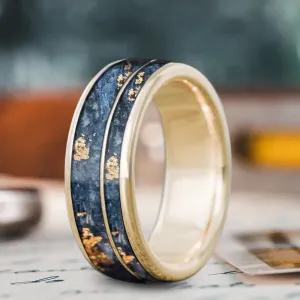 Custom Design - 2-Inlay Offset Ring pF5xjuuTxohQhKtPHZnOsXFi