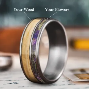 Custom Design - 2-Inlay Offset Ring q7VPOx8673fb5u2A3rHx6eq9