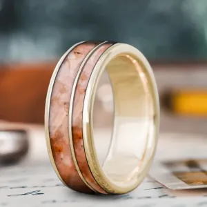 Custom Design - 2-Inlay Offset Ring YpgAfq65-yKOvg4mmkUaZZQ7