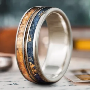 Custom Design - 3-Inlay Metal Center Ring VDbotyhKPf1rSQwM6SJafLqb