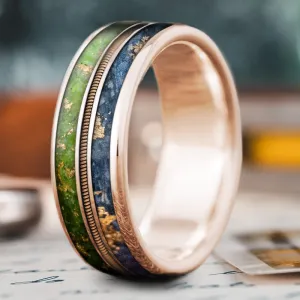 Custom Design - 3-Inlay Metal Center Ring XjBeqjnHmInSYYNt-ITMJjOu