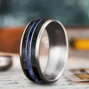 Custom Design - 3-Inlay Narrow Center Ring mz06lF-3HeiFqPuAFfuLmLfU