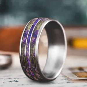 Custom Design - 3-Inlay Narrow Center Ring R3iCEj3kXtaTENI2ClnkUFHf