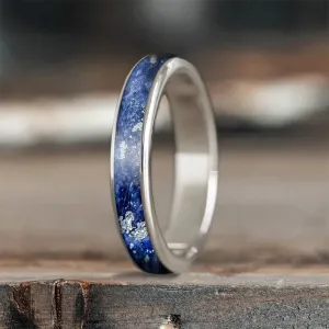 Custom Design - Ladies Single Inlay Ring 80GsNszT85afL4lM5Mqt14w7
