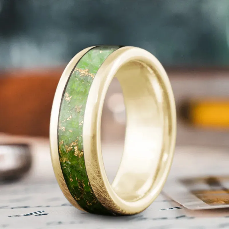 Custom Design - Single Inlay Ring 4HHlZEy3UKXBjm564jrnDPdp