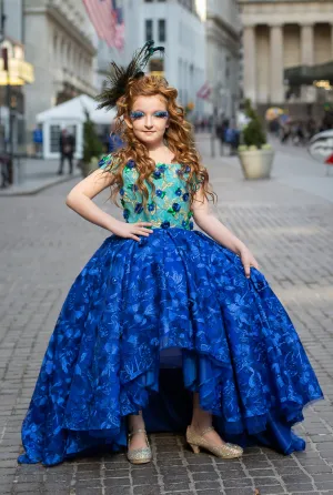 Custom Gown "Peacock"