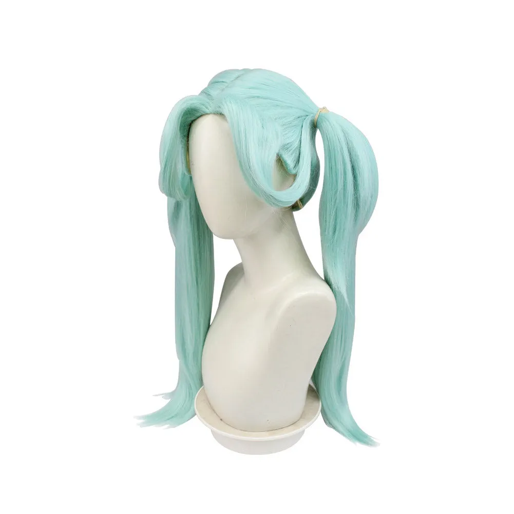 Cyberpunk Edgerunners Rebecca Cosplay Wig Heat Resistant Synthetic Hair Carnival Halloween Party Props