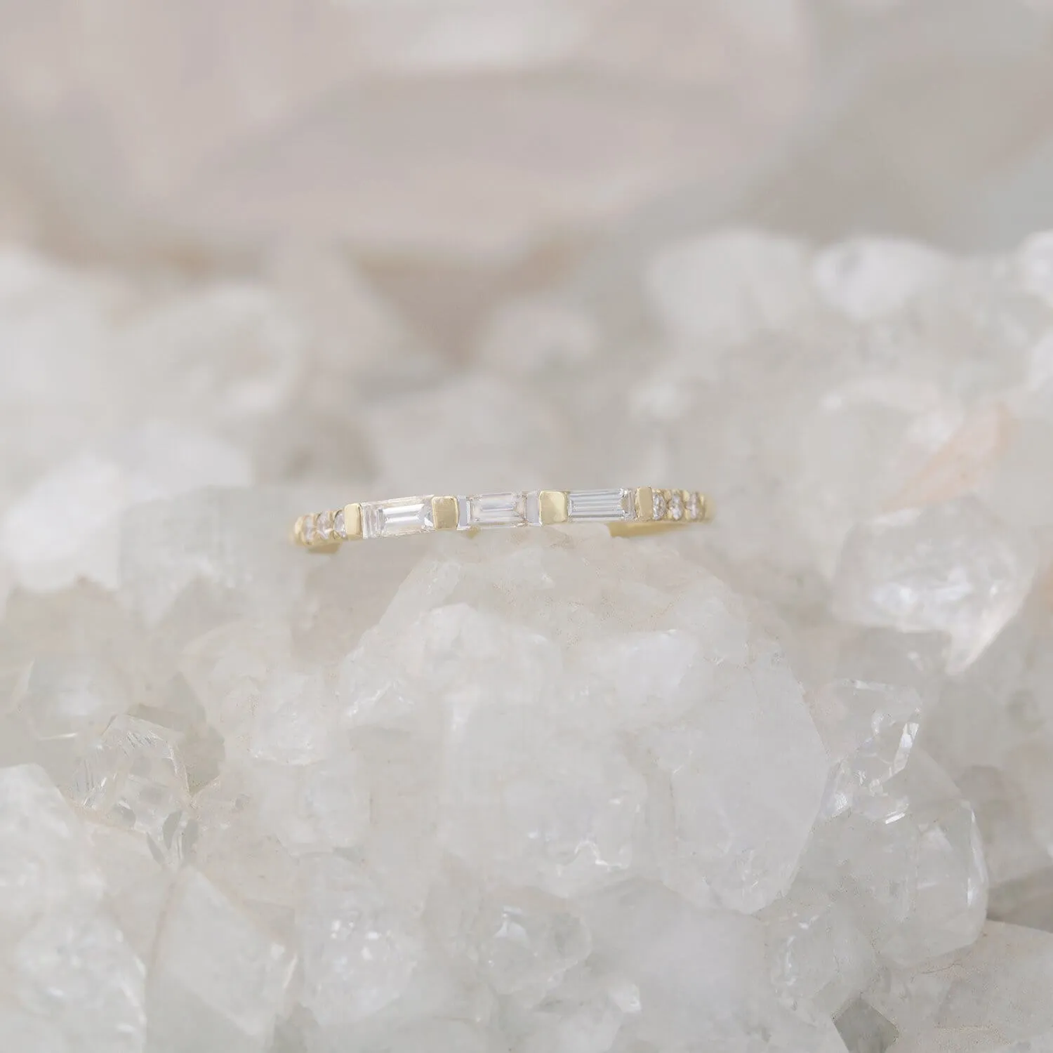 Dana Baguette diamond band