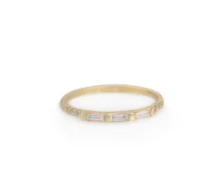 Dana Baguette diamond band