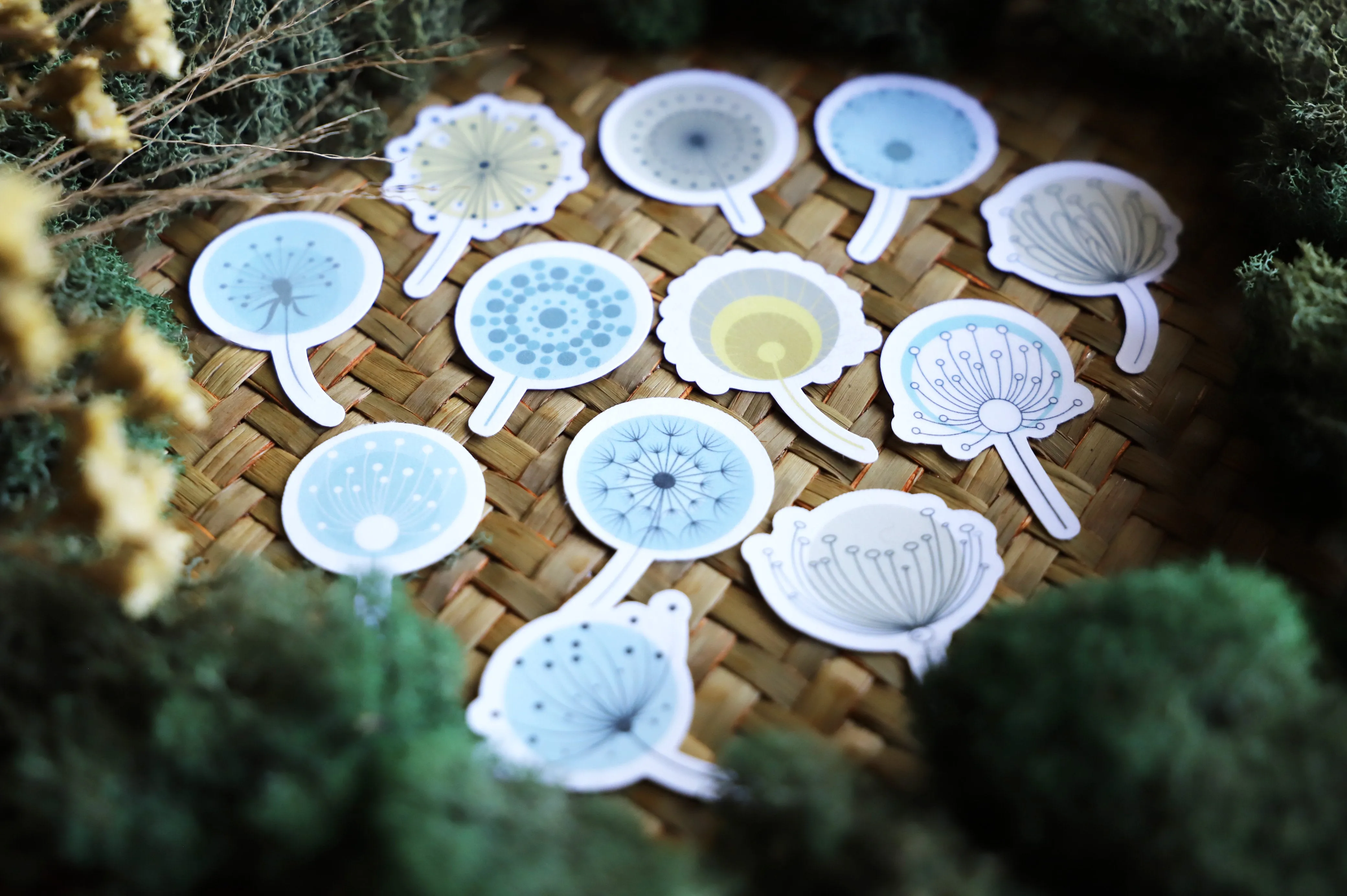 Dandelion sticker pack | 12pk