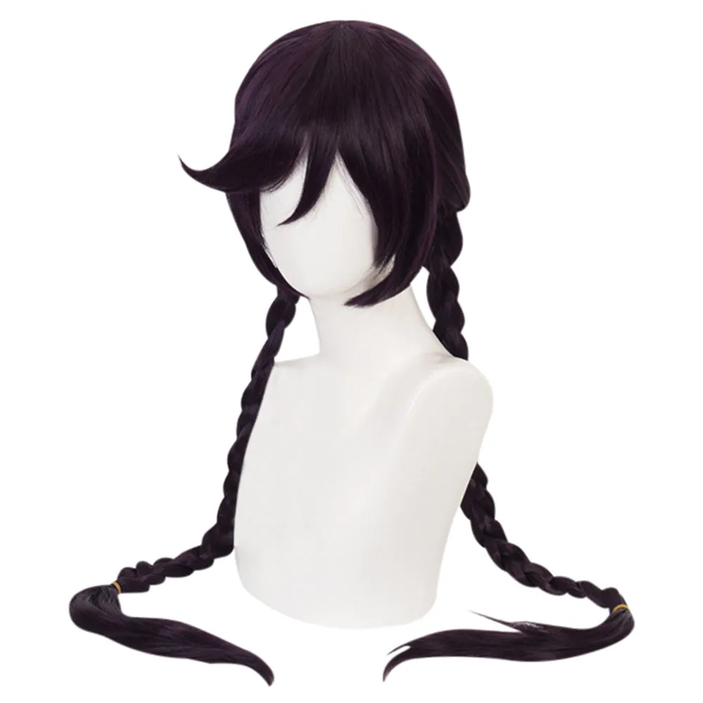 Danganronpa Carnival Halloween Party Props Touko Fukawa Cosplay Wig Heat Resistant Synthetic Hair