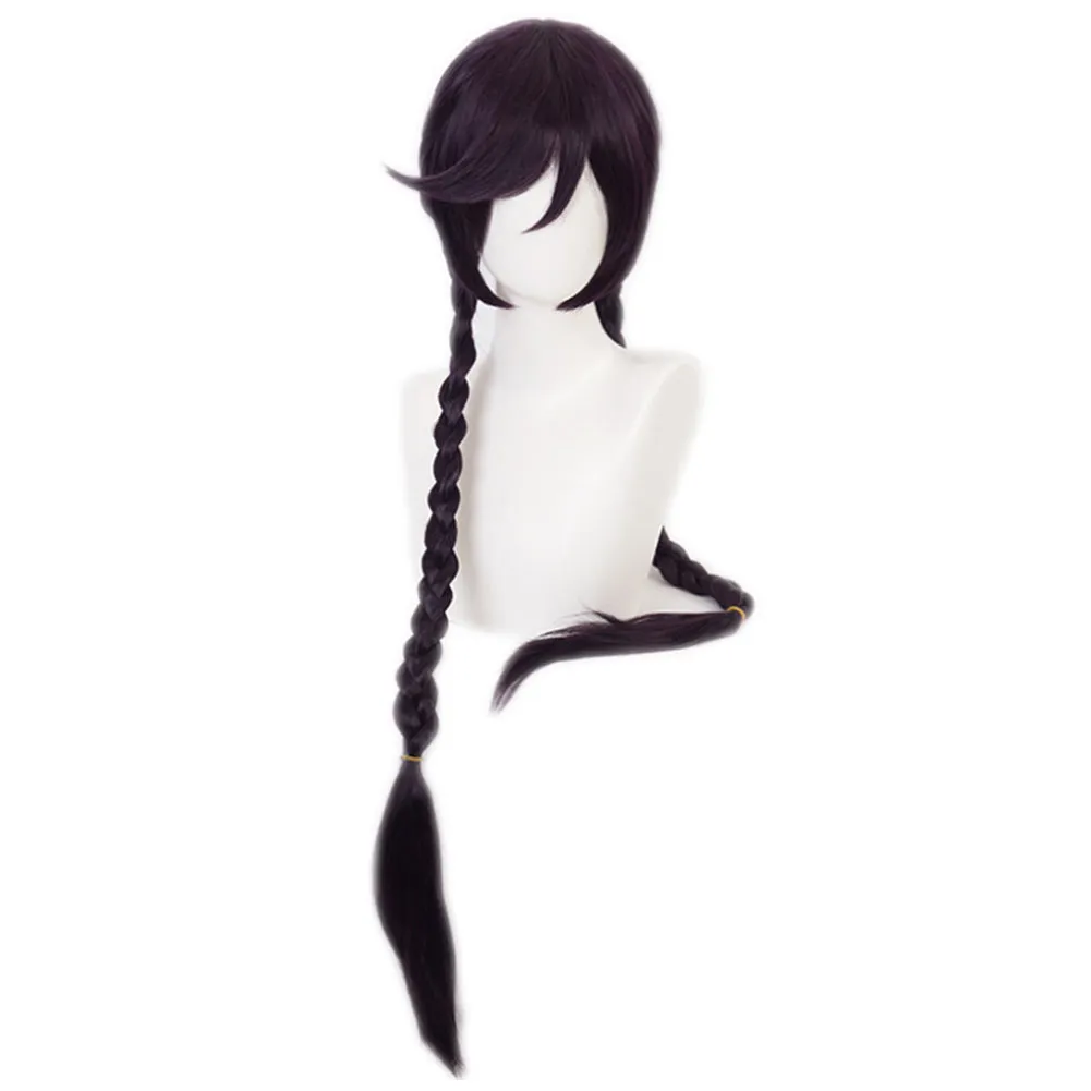Danganronpa Carnival Halloween Party Props Touko Fukawa Cosplay Wig Heat Resistant Synthetic Hair