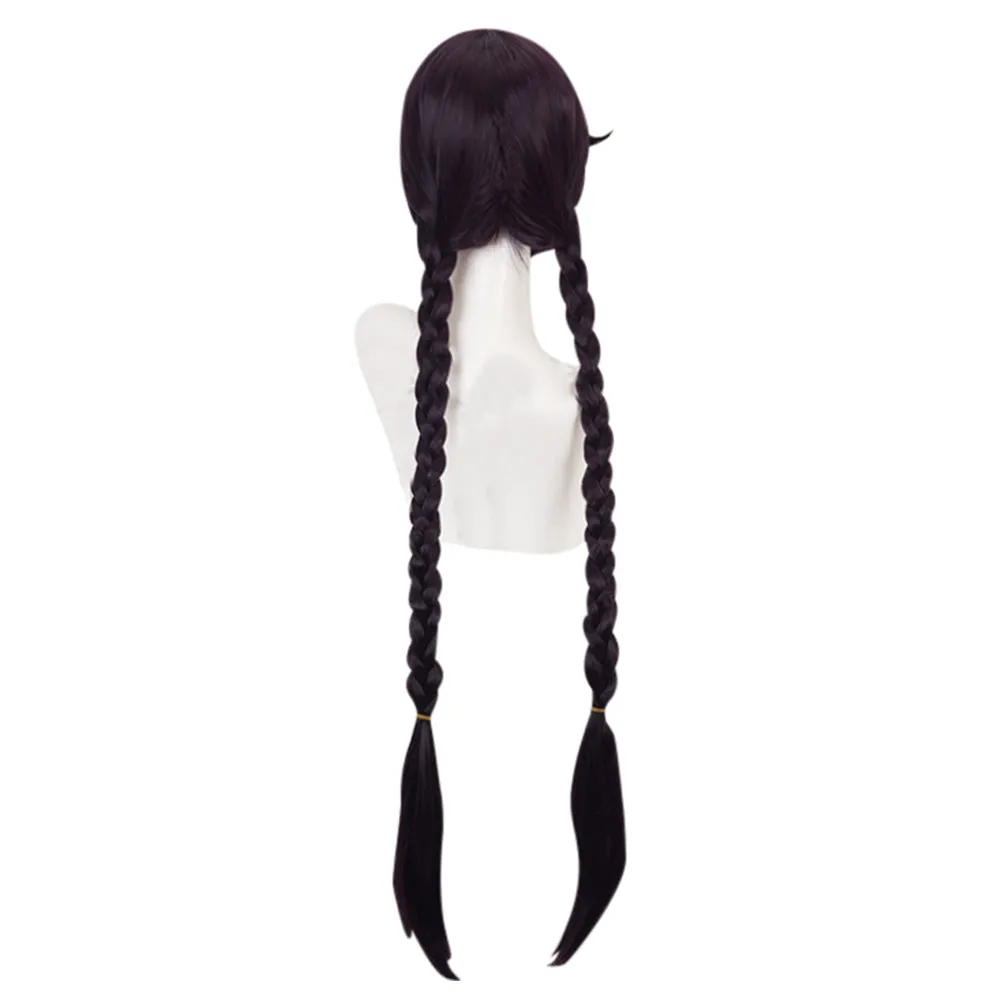 Danganronpa Carnival Halloween Party Props Touko Fukawa Cosplay Wig Heat Resistant Synthetic Hair
