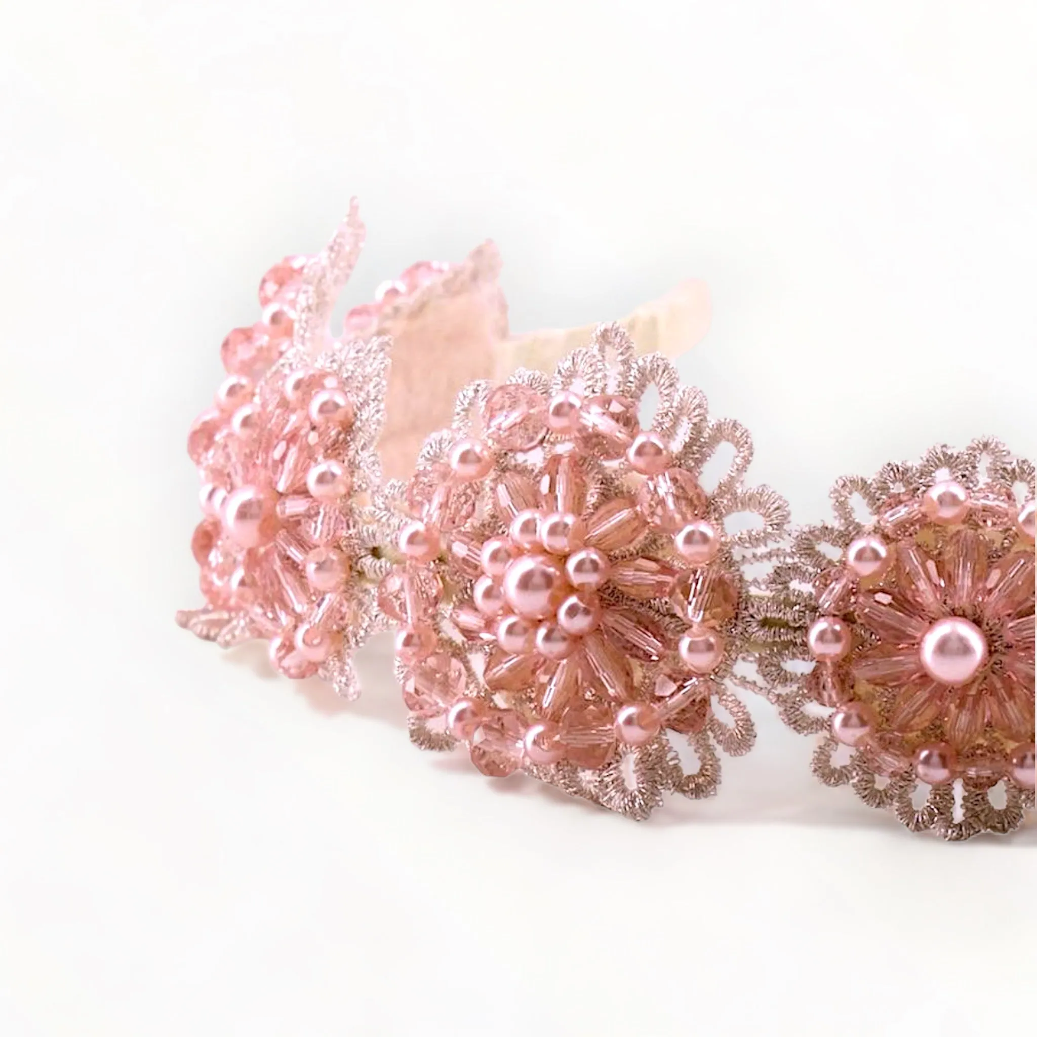 Designer Antique Jewel Girls Headband