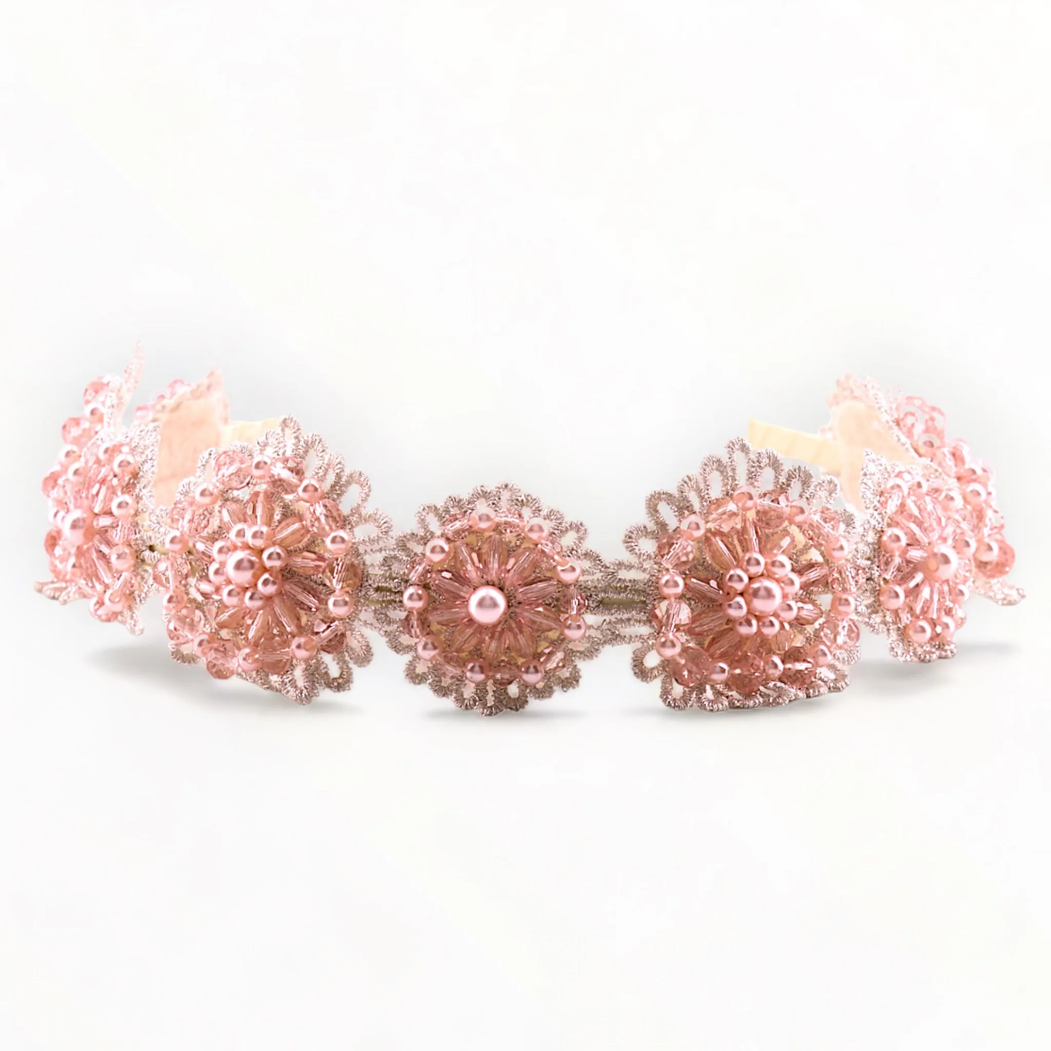 Designer Antique Jewel Girls Headband