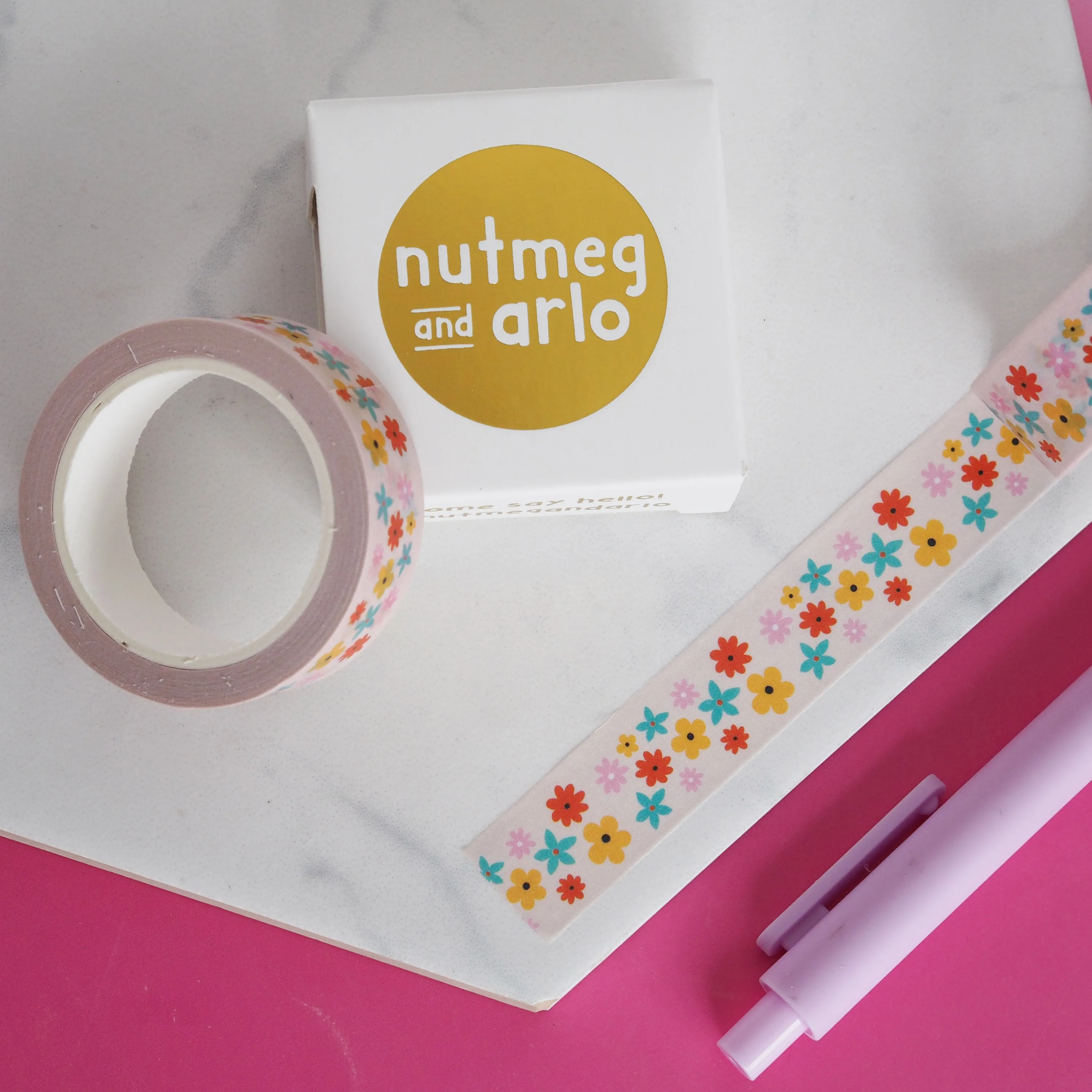 Ditsy Flowers Washi Tape
