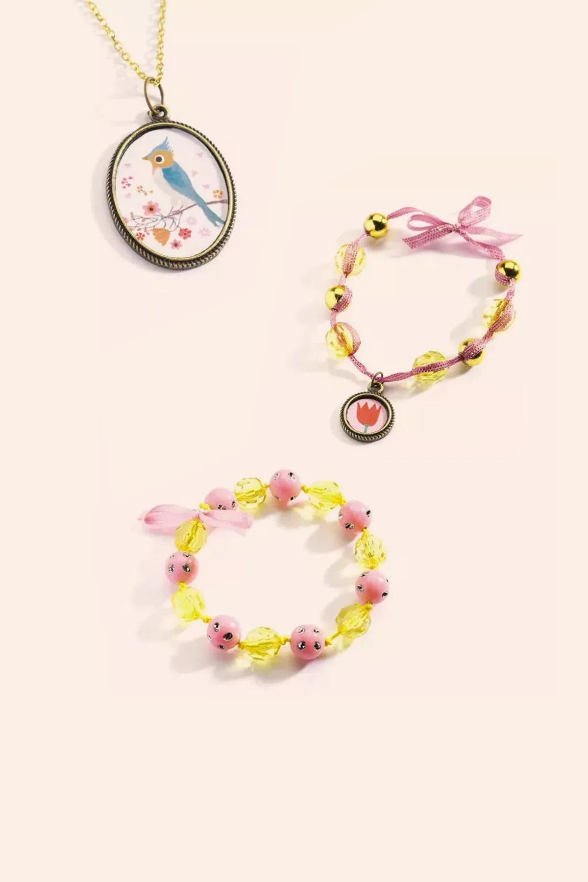 Djeco - Oh! Les Perles - Beads And Flowers