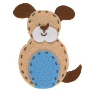 Dog Shaped Finger Puppet Felt Appliqu?® Craft Kit Needlecraft Kits Canvases 9 cm
