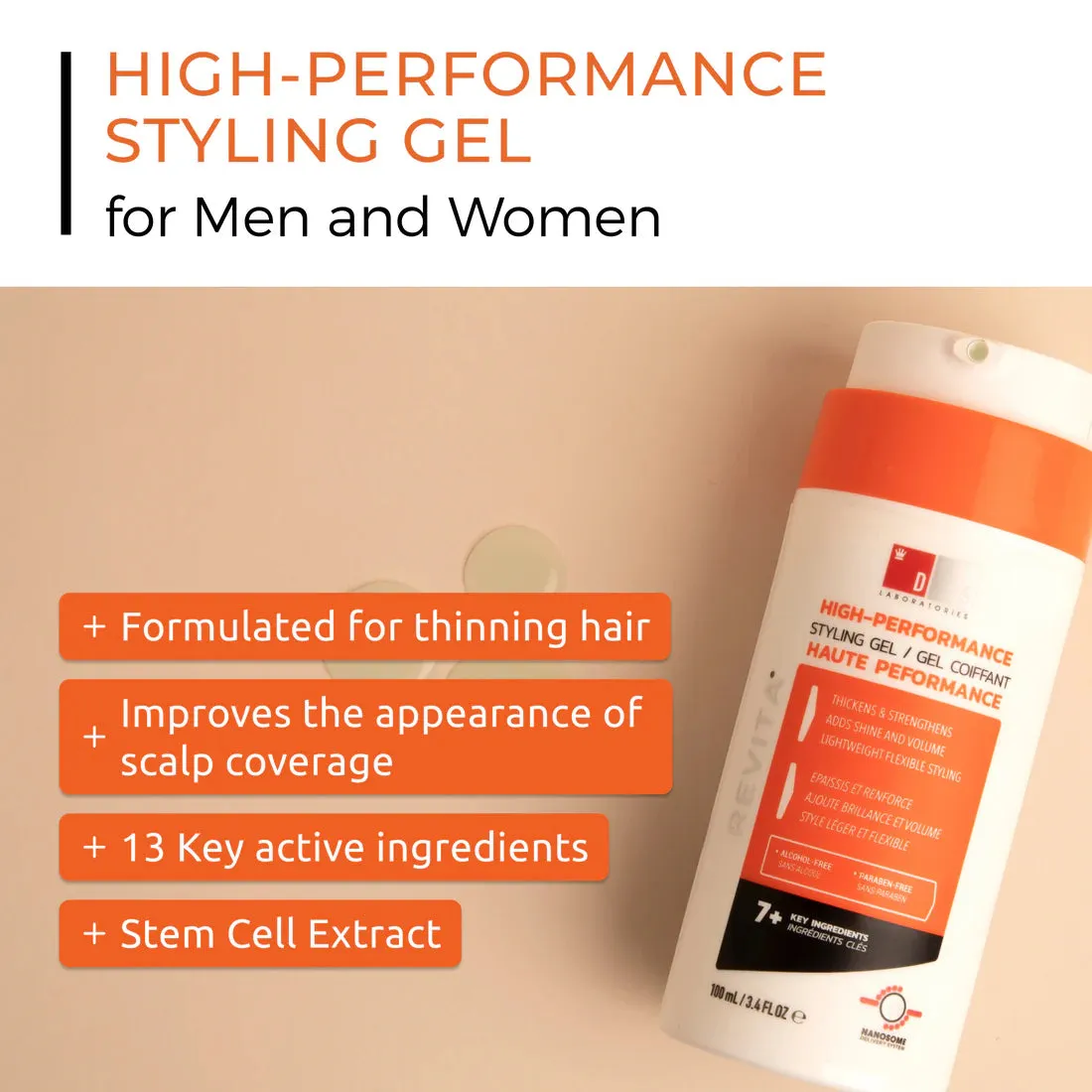 DS Laboratories Revita High Performance Styling Gel
