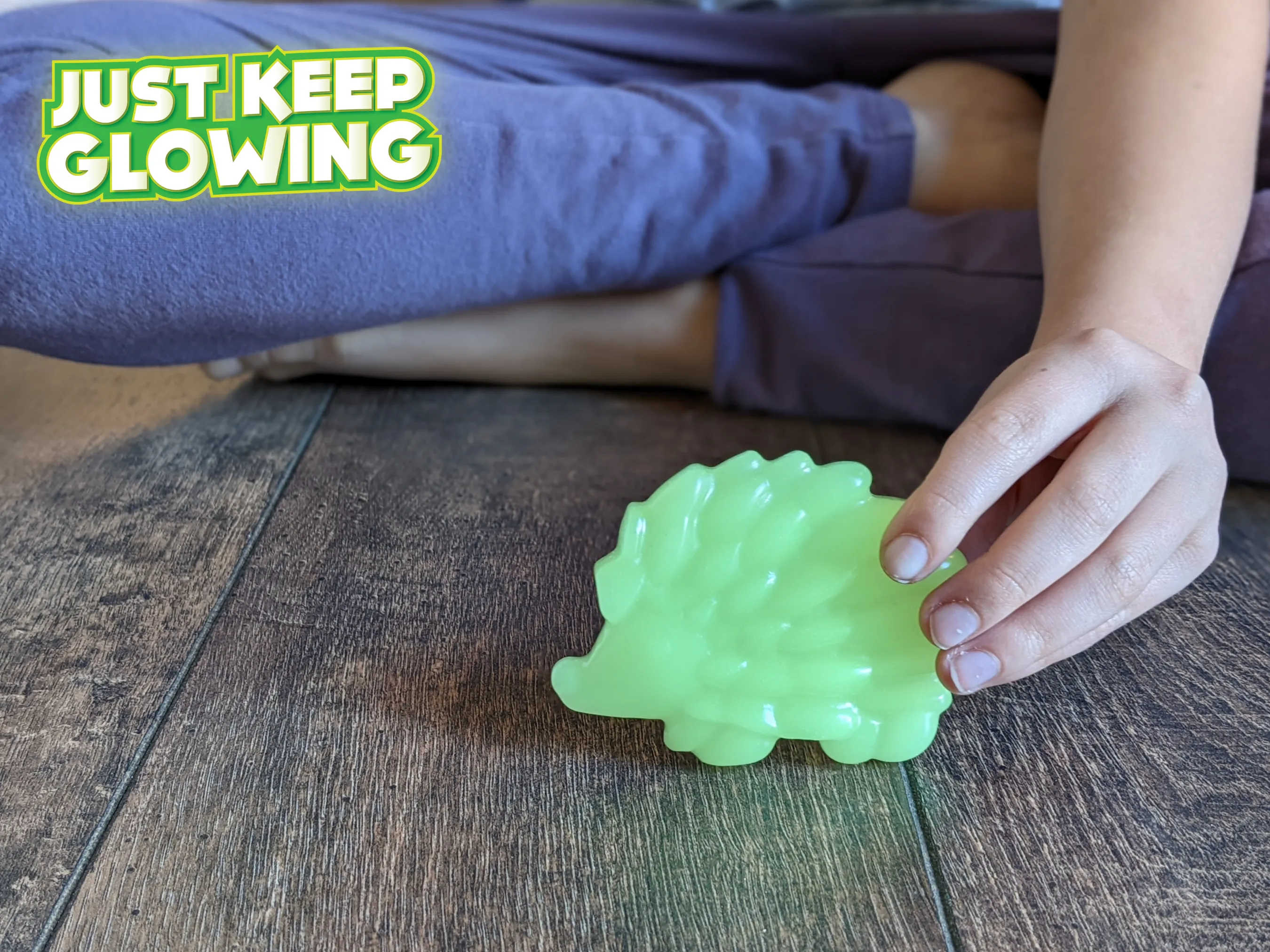 EARL THE GLOW IN THE DARK HEDGEHOG LIGHT