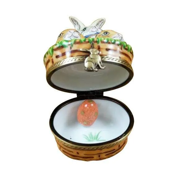 Easter Edition 3 Rabbits Basket by [Brand]