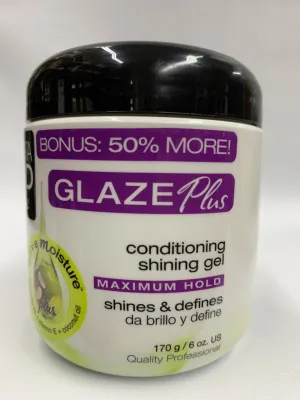 Elasta QP Glaze Plus Conditioning Gel Maximum Hold 6 oz (08492)